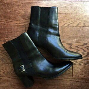 Cole Haan 10AA Black Boots Narrow Excellent Condition!